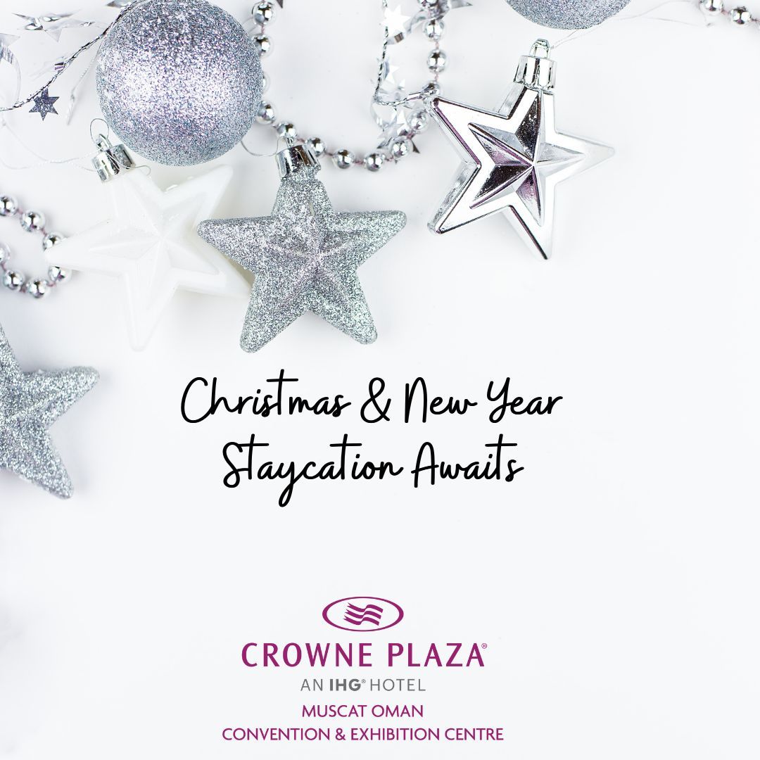 Celebrate the Festive Season at Crowne Plaza Muscat OCEC! \ud83c\udf84\u2728