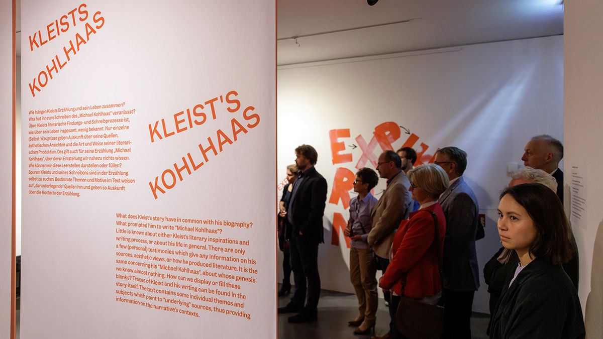 Sonderf\u00fchrung: \u201eExperimente. \u201aMichael Kohlhaas\u2018 im Museum\u201c