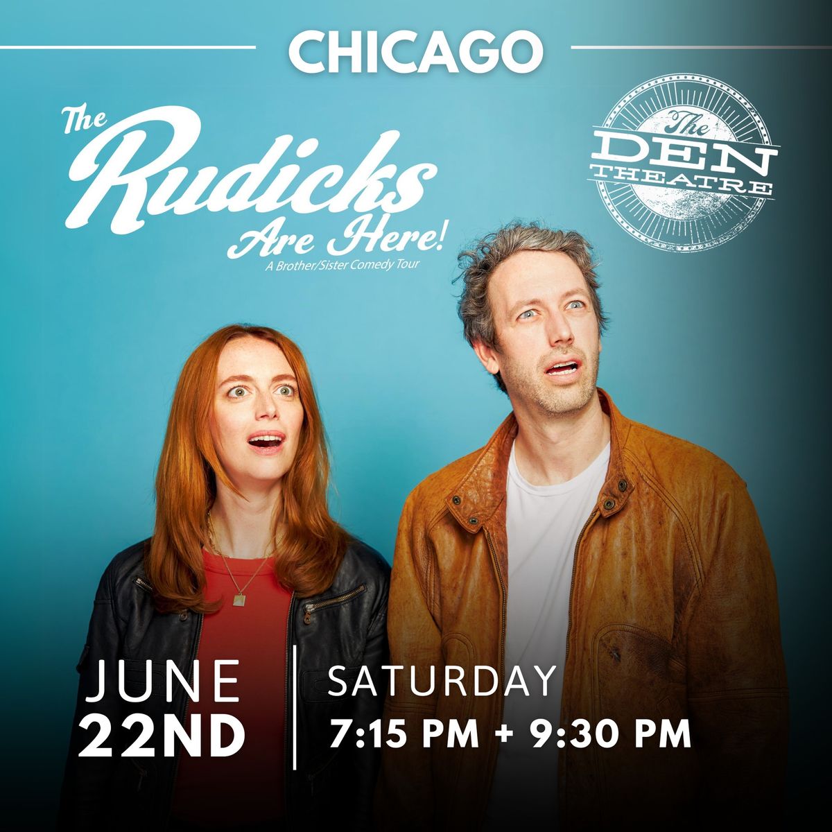 Andrew and Leah Rudick at The Den Theatre