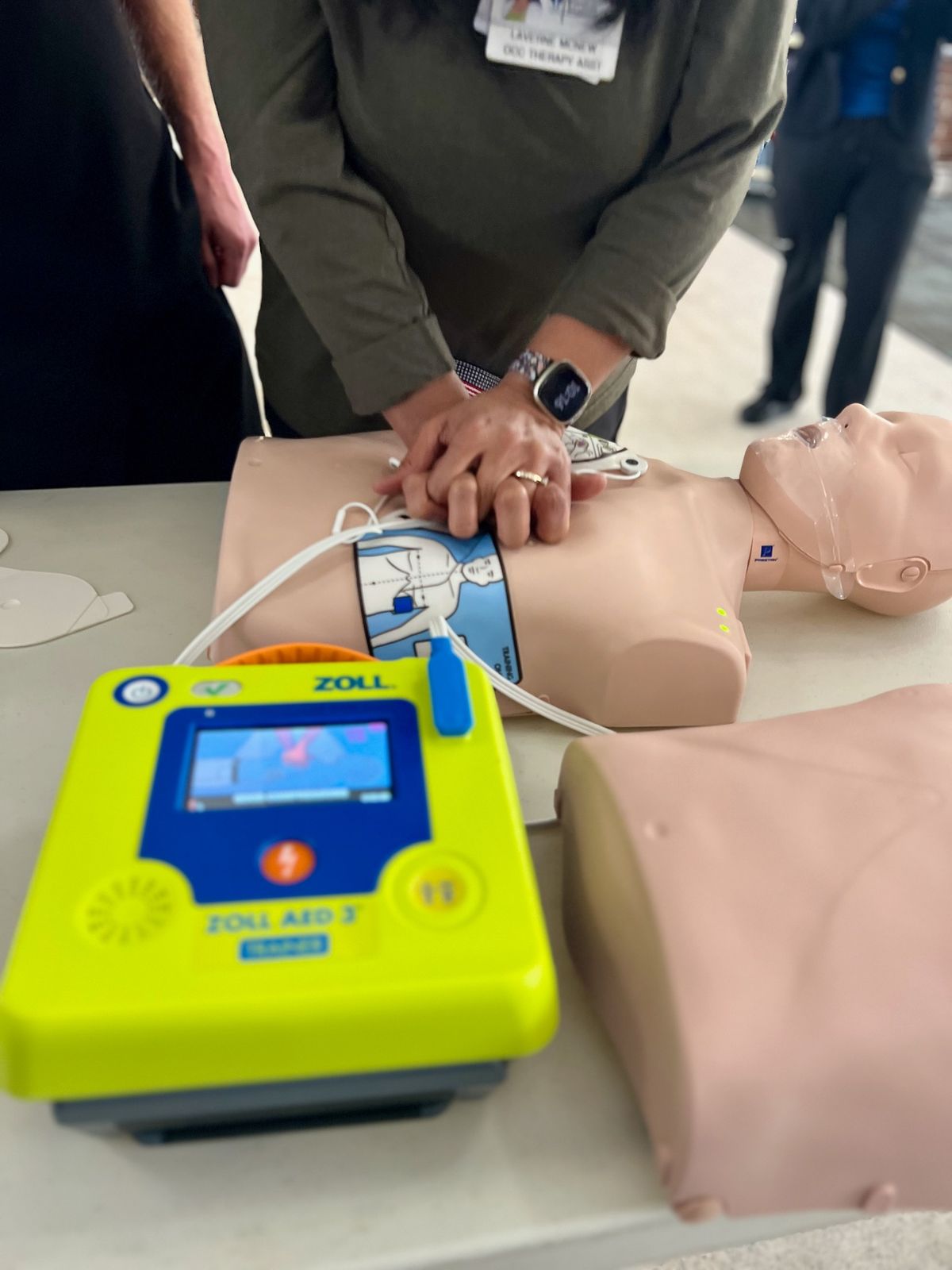 Child Infant Adult CPR\/AED + Choking Training\/ Certification