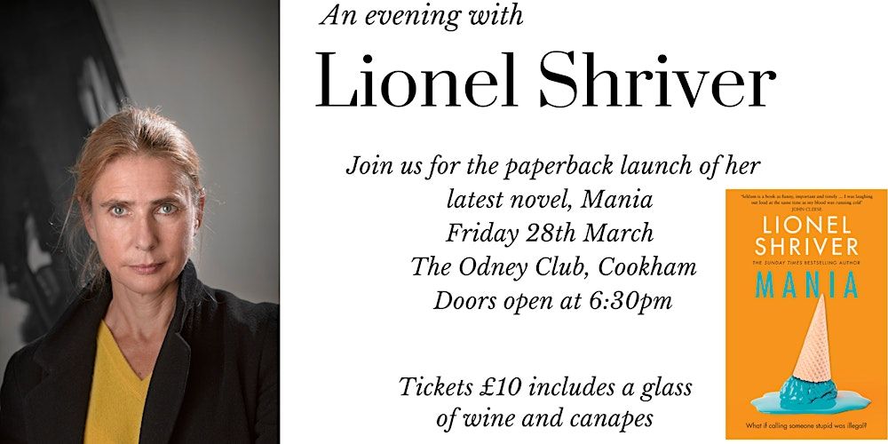 An Evening with Lionel Shriver