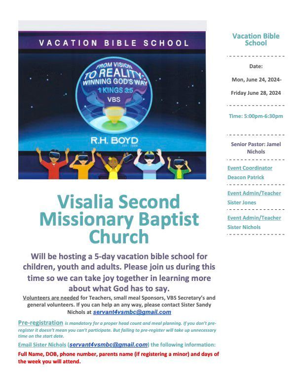 VSBC Vacation Bible School