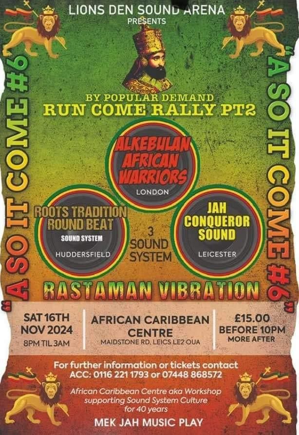 Lions Den Sound Arenas presents Run Come Rally Part 2