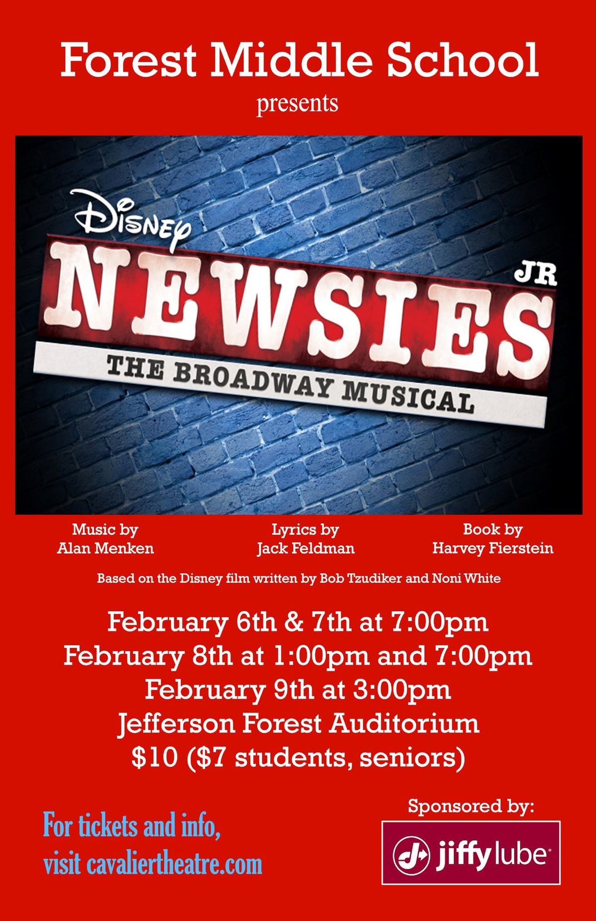 FMS presents Disney's NEWSIES JR.