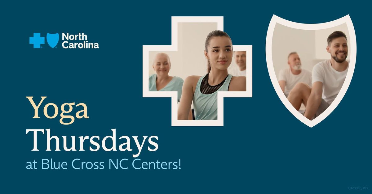 Gentle Yoga Evening Class at the Boone Blue Cross NC Center