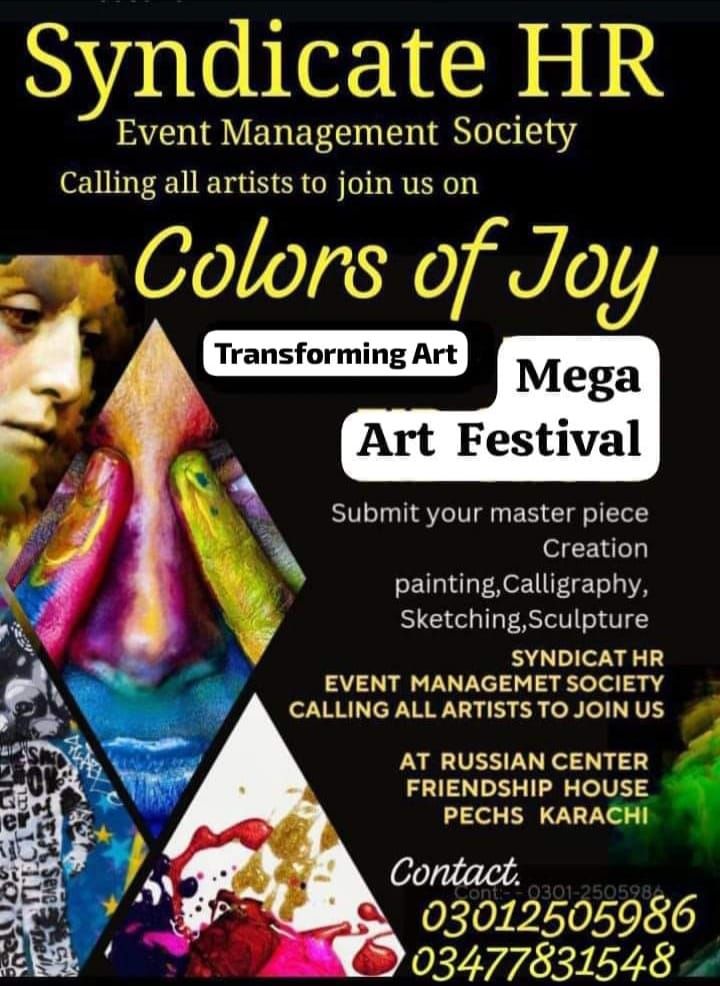 Mega Art Frstival: Colors of Joy, Art Exhibition