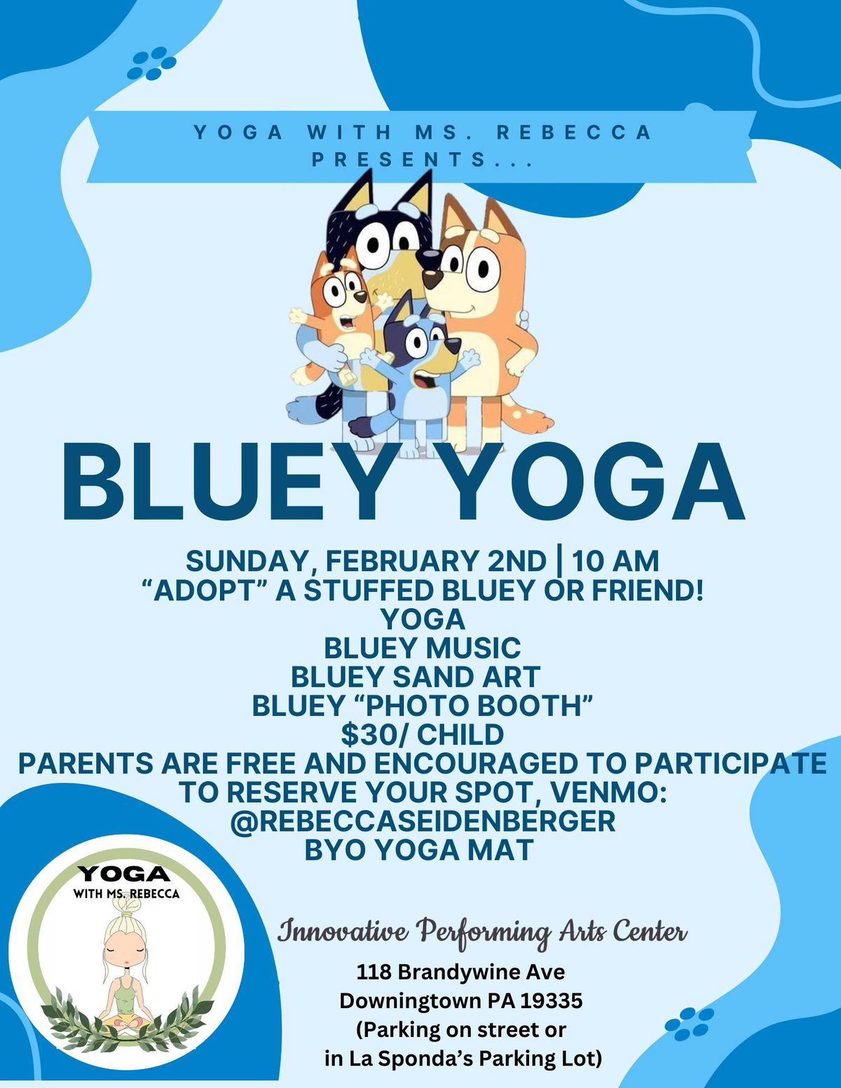 Bluey Yoga 