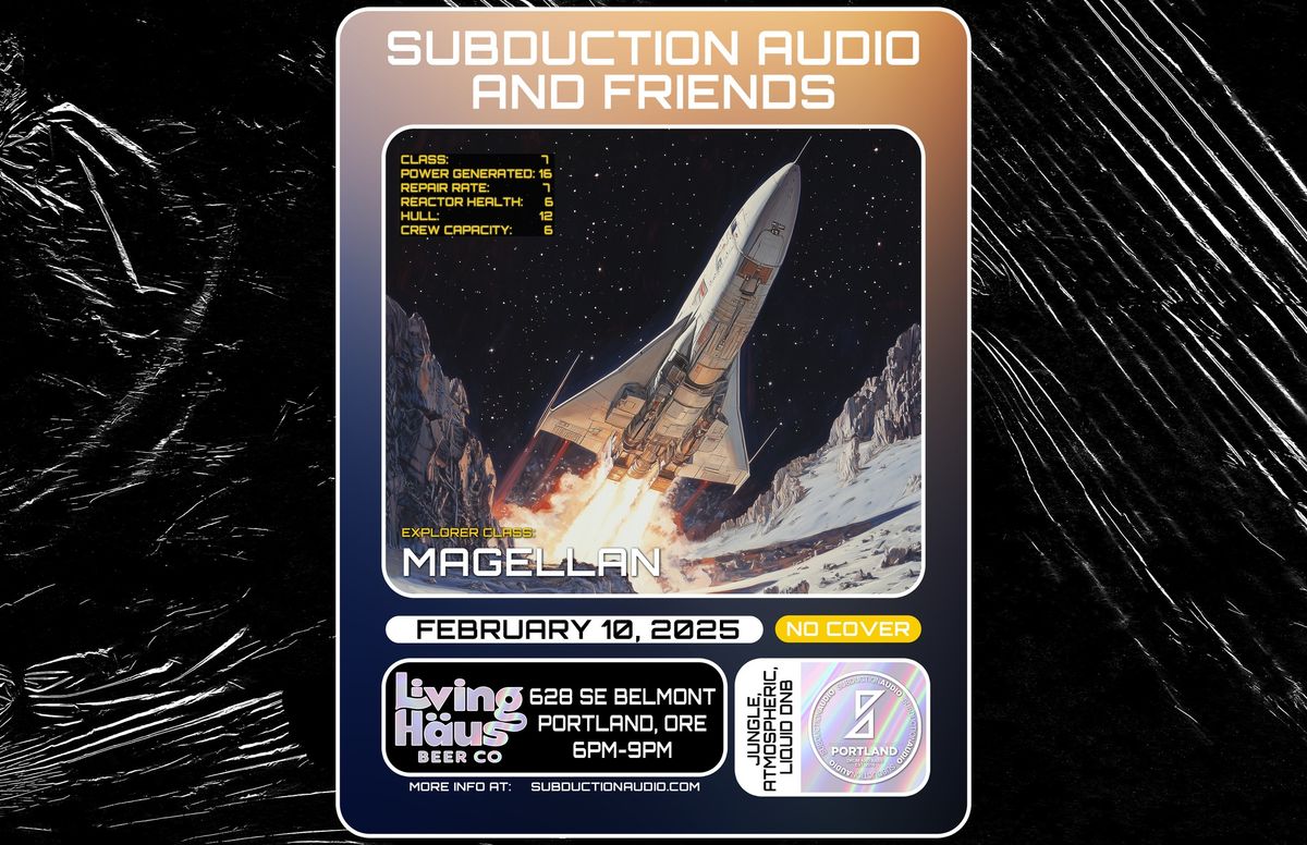 Subduction Audio and Friends at Living Haus Beer Co