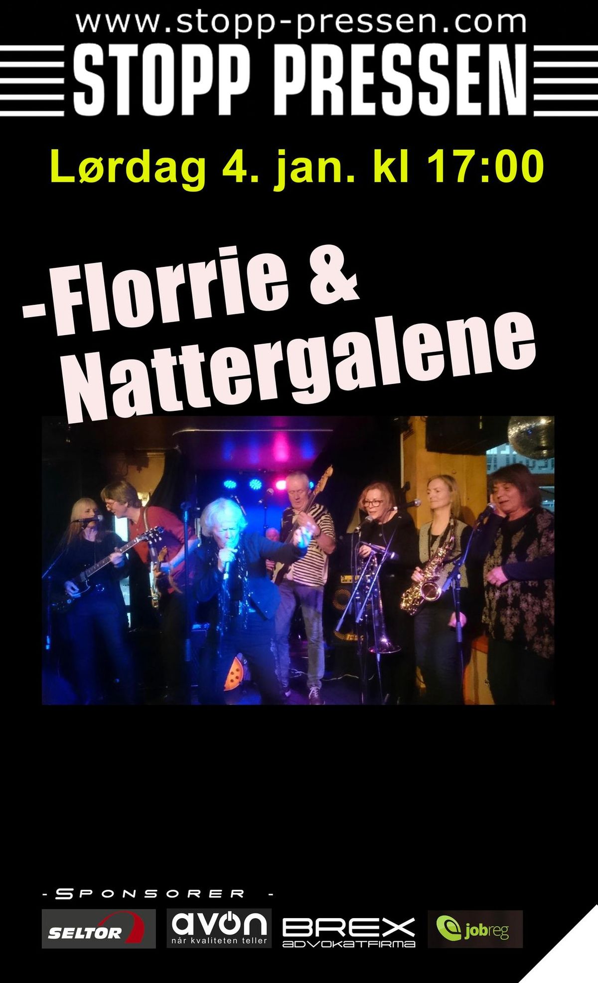 Florrie & Nattergalene \/\/ Stopp Pressen Scene