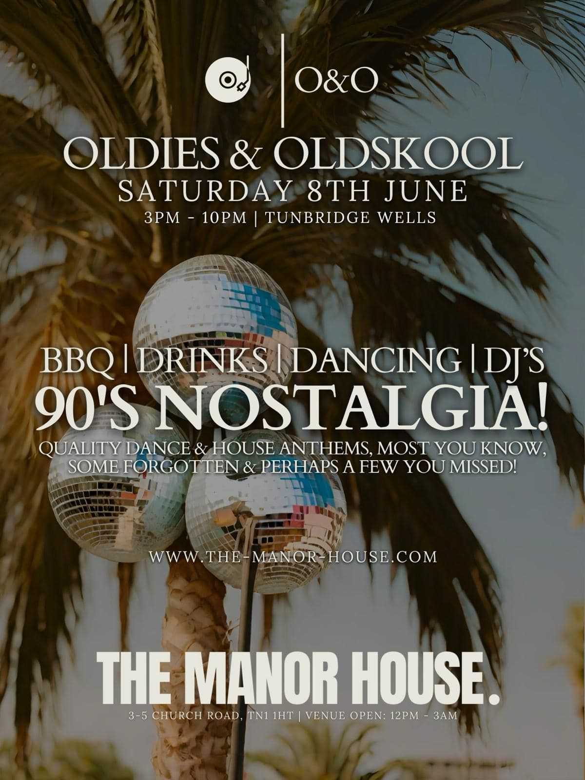 Oldies & Oldskool 90\u2019s Nostalgia in Tunbridge Wells