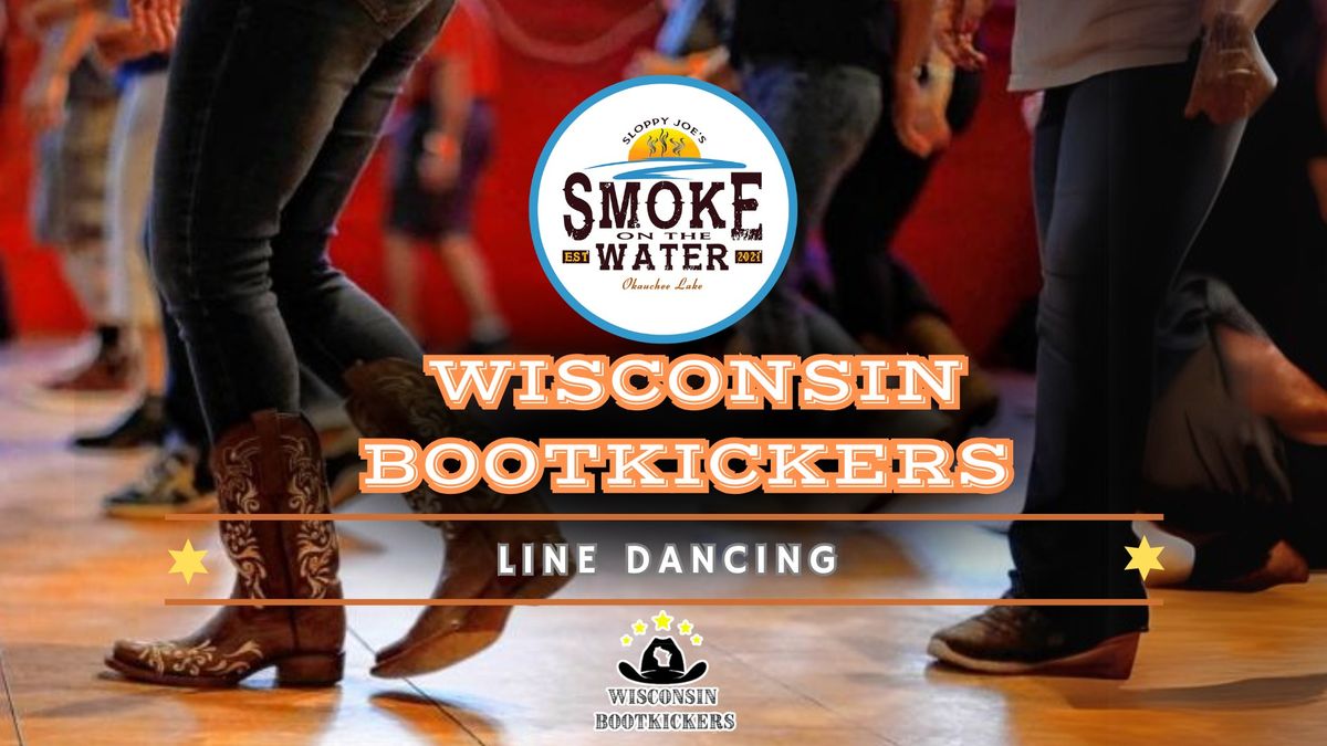 Line Dancing Night with the Wisconsin BootKickers on Okauchee Lake at Smoke on the Water