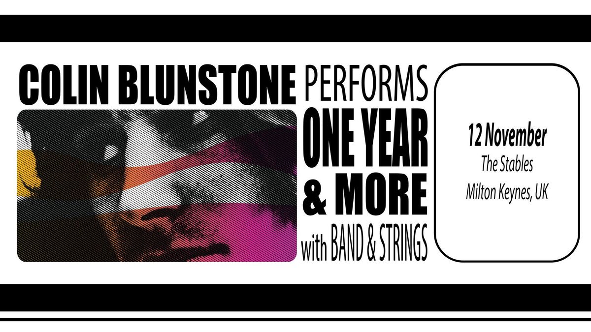 Colin Blunstone: One Year Live at The Stables, Milton Keynes 