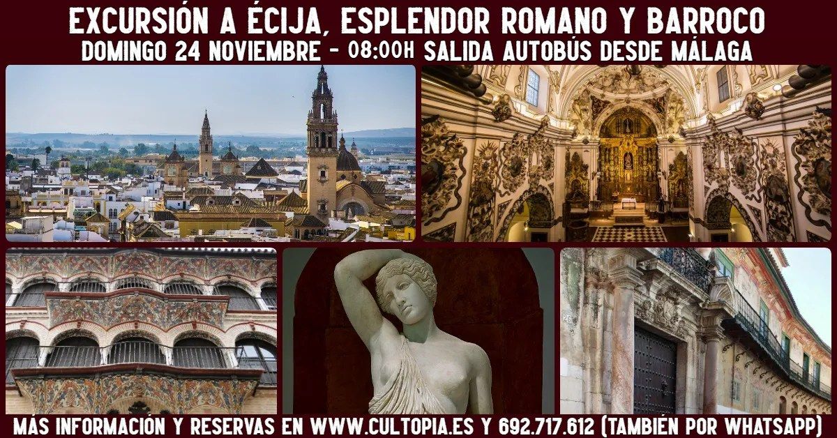 Excursi\u00f3n a \u00c9cija, esplendor romano y barroco