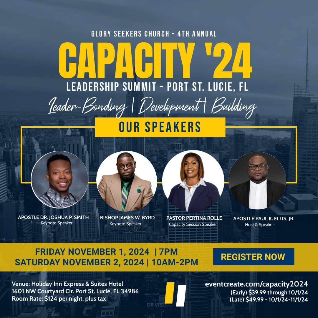 4th Annual Capacity Leadership Summit - Port St. Lucie