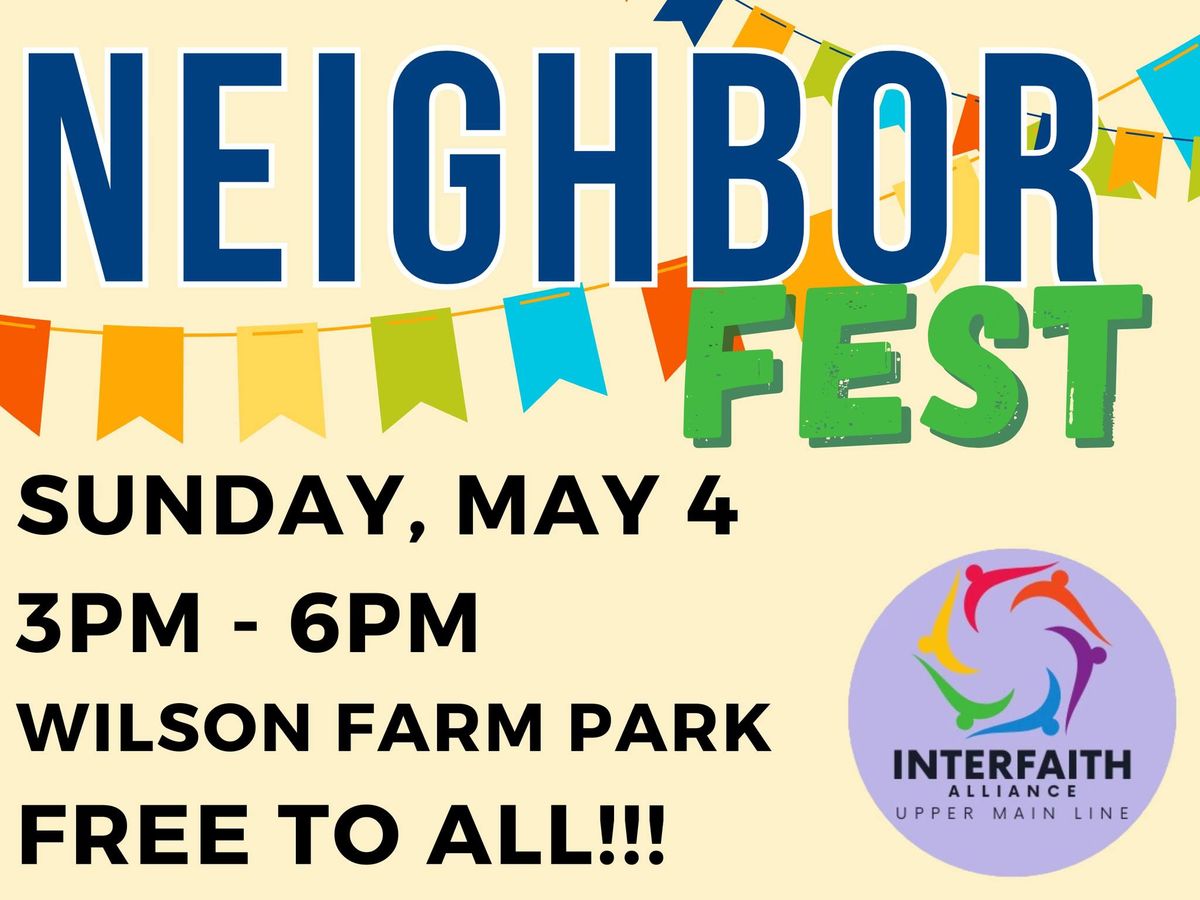 2nd Annual Neighbor Fest