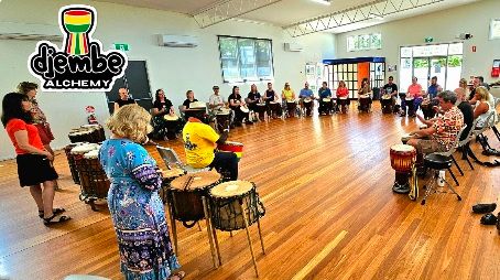 Drum and Dance workshops with Master Drummer and Dancer Bangourake at Lake Macquarie