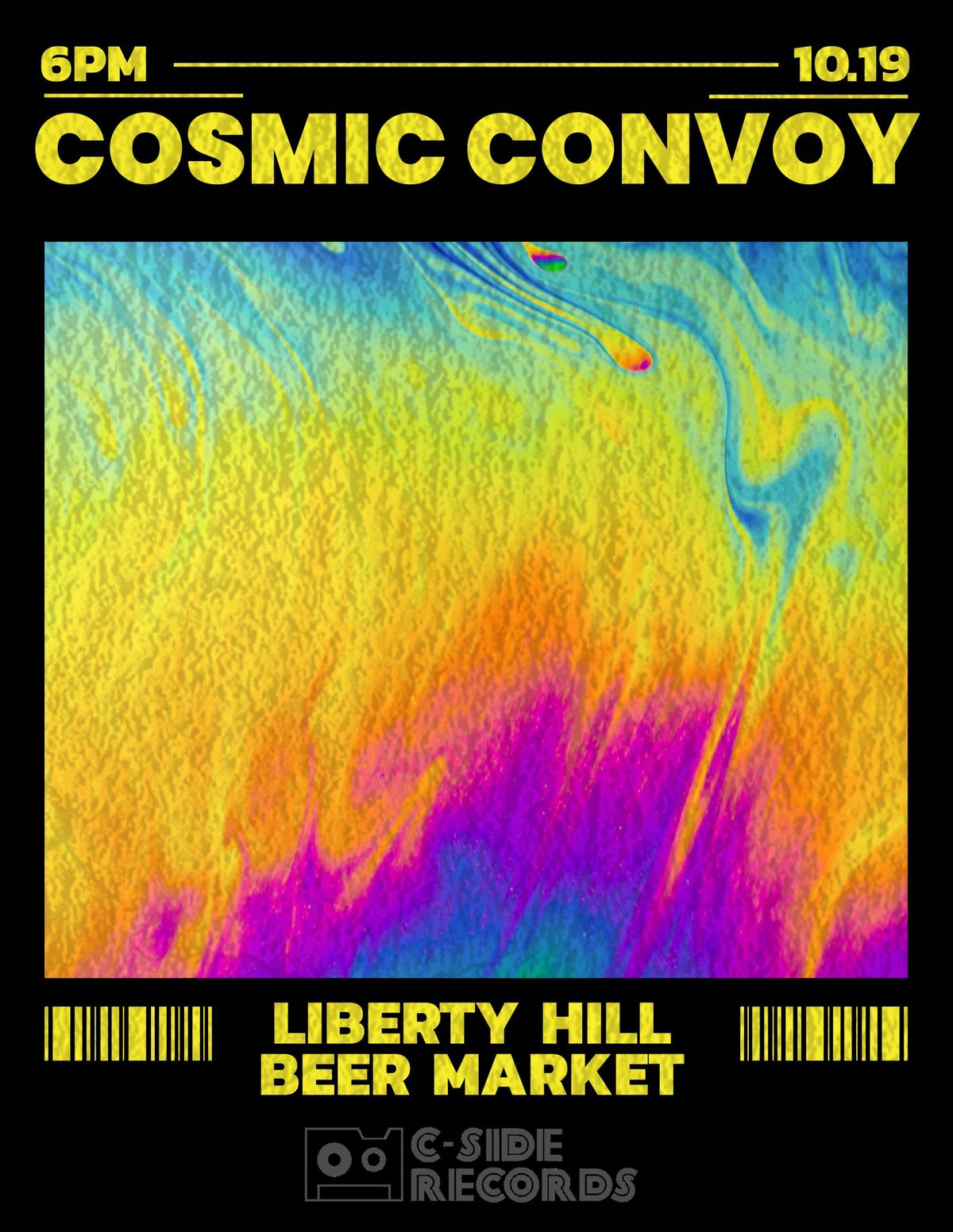 Cosmic Convoy at Liberty Hill Beer Market