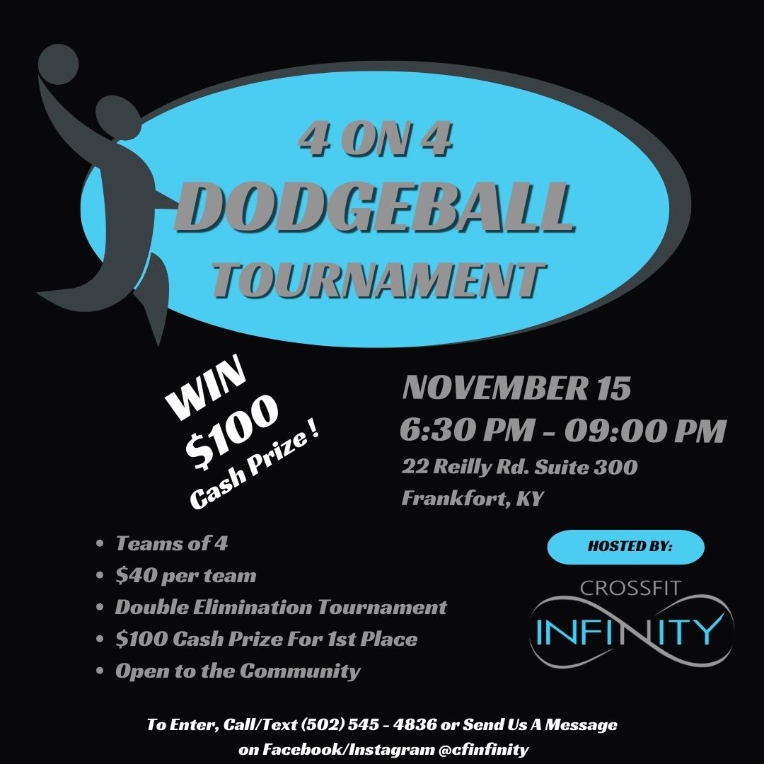 4 on 4 Dodgeball Tournament