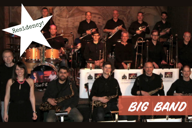 BIG BAND on the PATIO STAGE! : Chicago Skyliner's w\/ Bill O'Connell