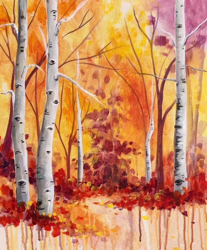 Autumn Aspens