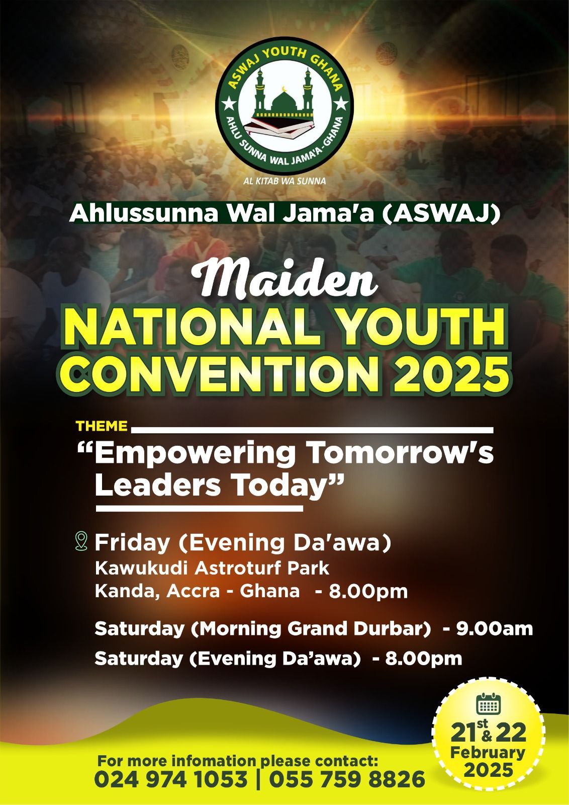 ASWAJ YOUTH GHANA NATIONAL CONVENTION 