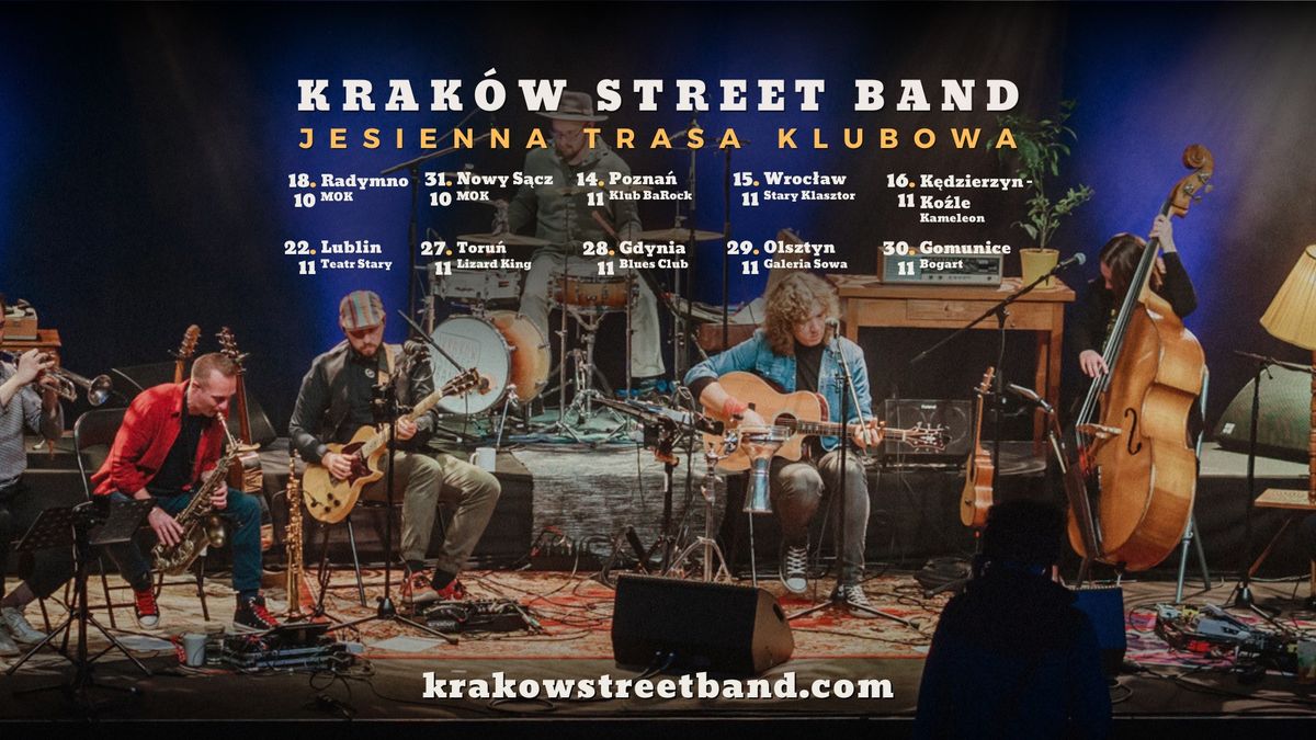 KRAK\u00d3W STREET BAND | TORU\u0143 - LIZARD KING | JESIENNA TRASA KLUBOWA