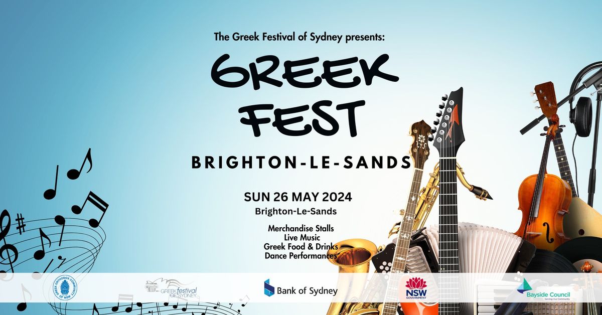 Greek Fest Brighton-Le-Sands