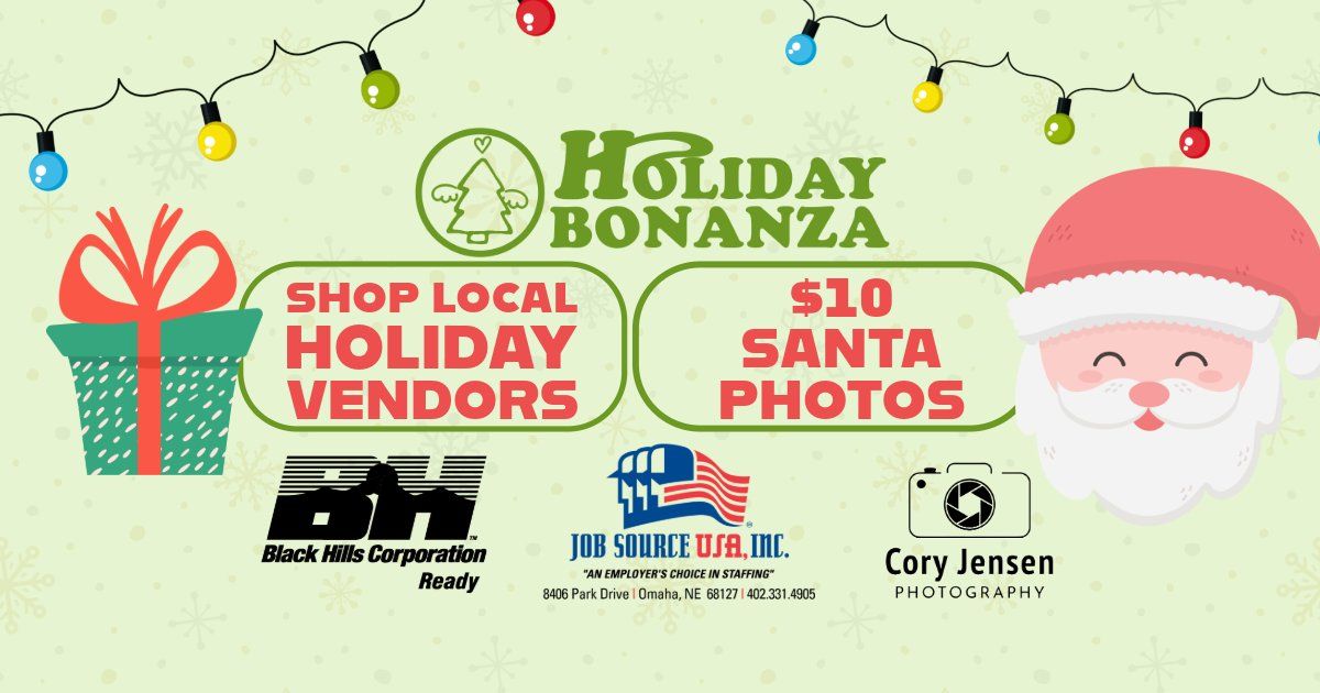 Holiday Bonanza - Holiday Craft Vendors + Photos with Santa Extraordinaire