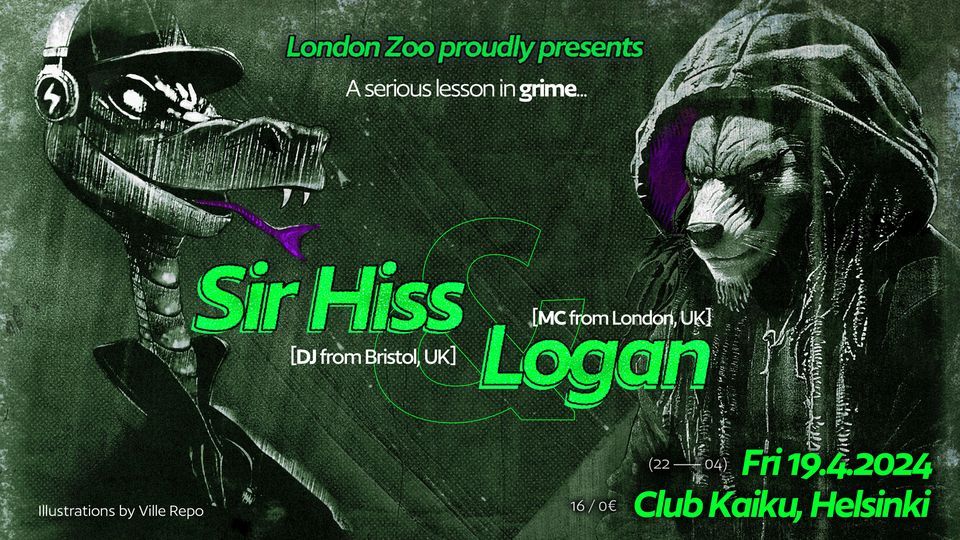 London Zoo #11 \u2013 Sir Hiss (UK) & Logan (UK)