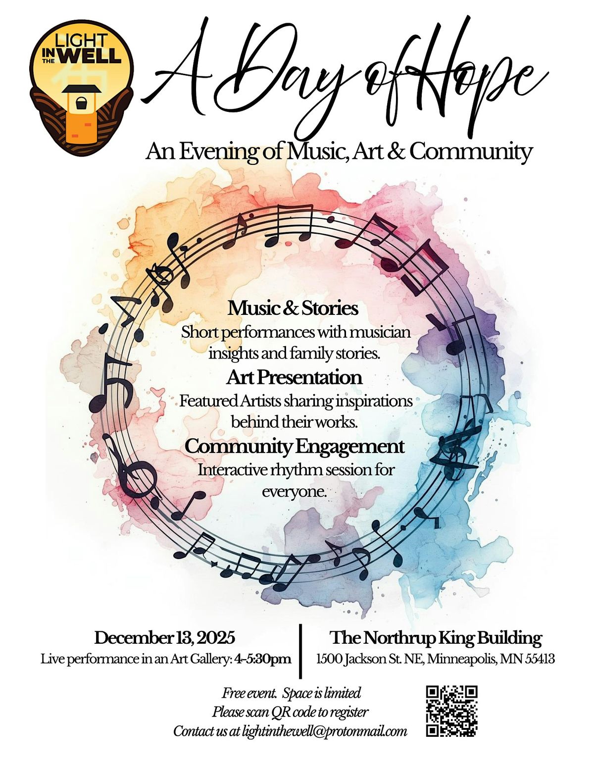 Light in the Well: A Day of Hope