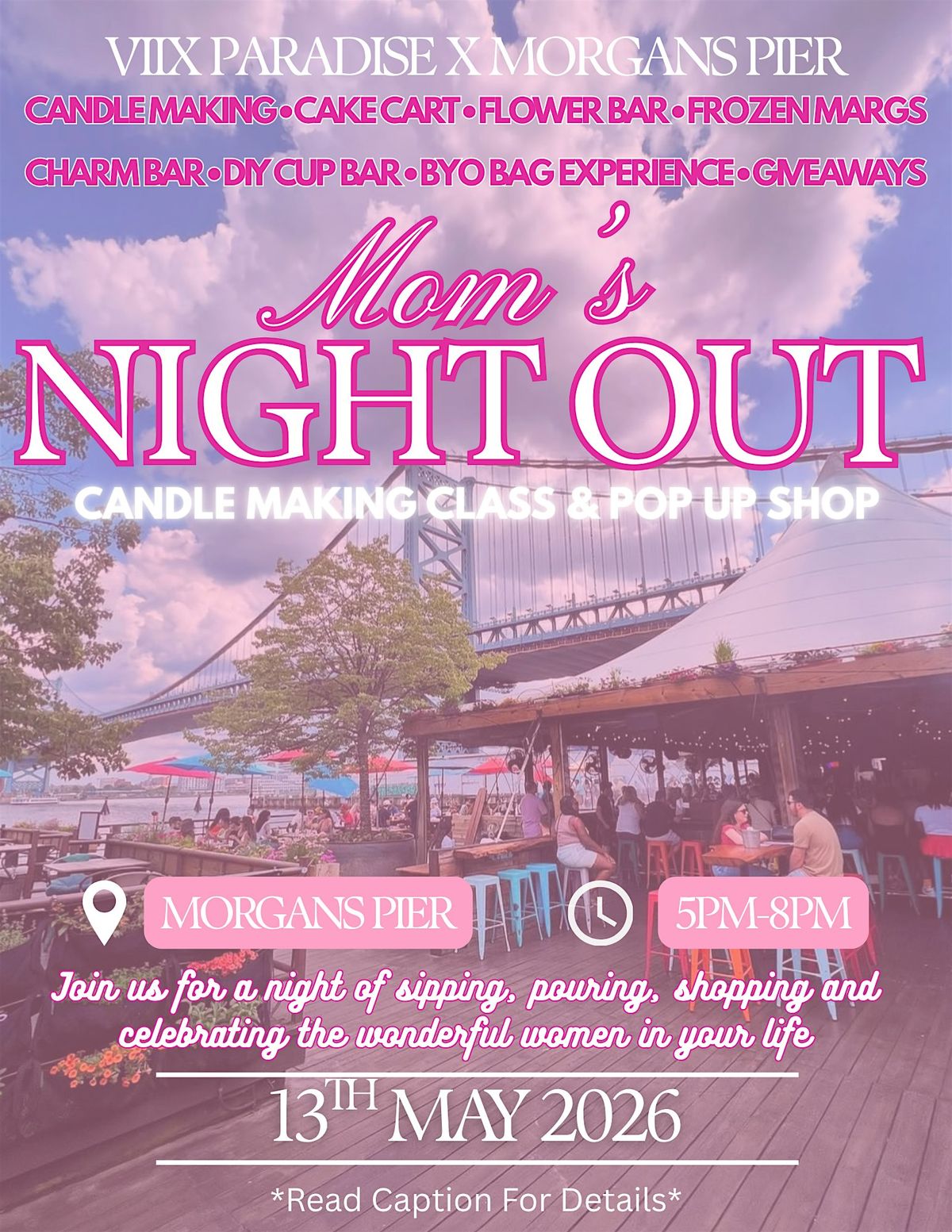 Mom's Night Out: Candle Making Class & Pop Up Shop