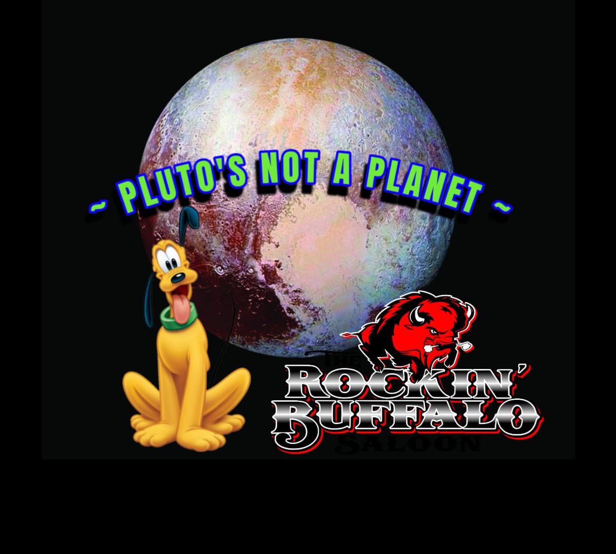 PLUTO'S NOT A PLANET   MAKES THEIR ROCKIN' DEBUT