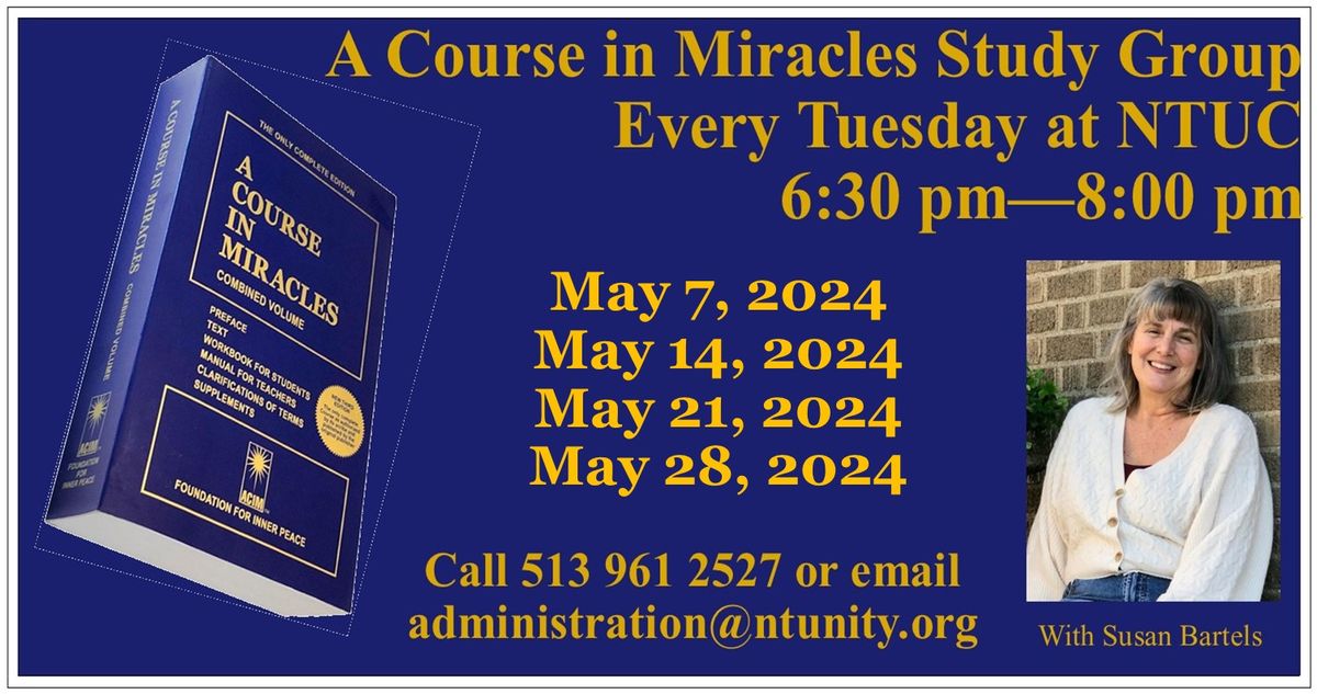 A Course in Miracles with Susan Bartels