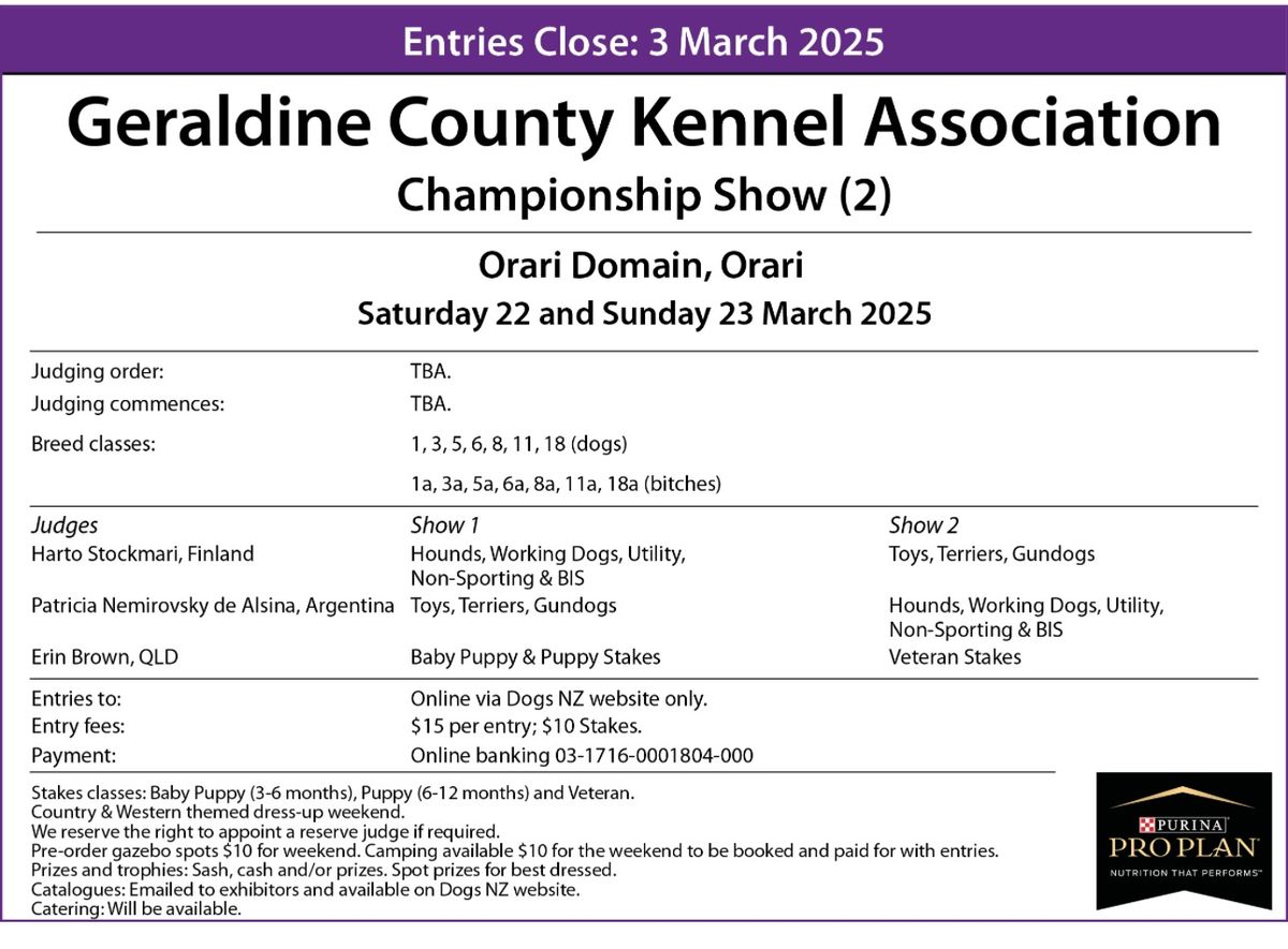 Championship Shows