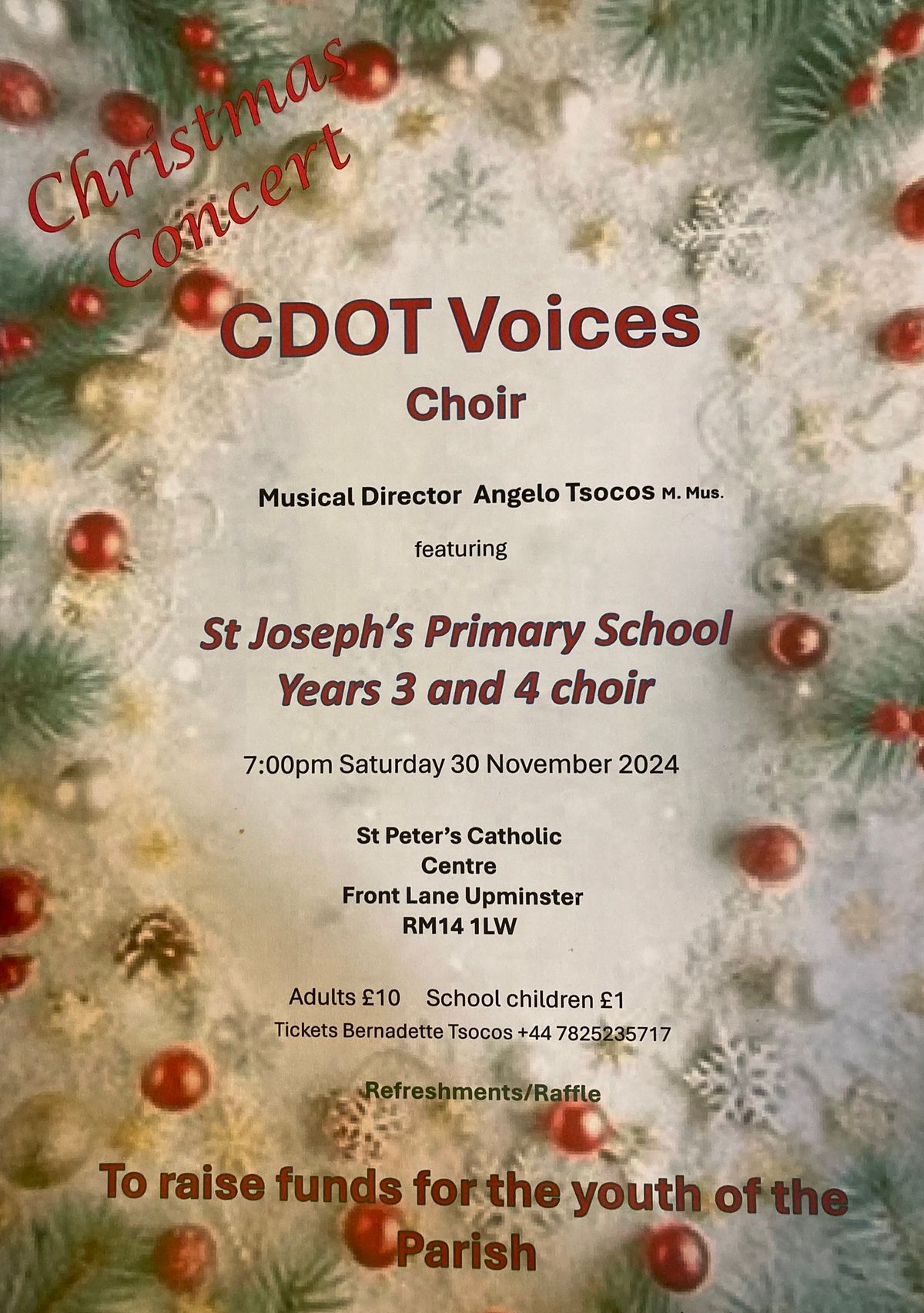 Christmas Concert by CDOT Voices