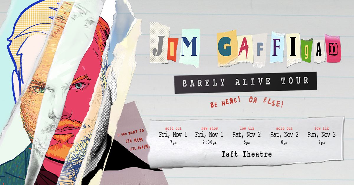  Jim Gaffigan: Barely Alive Tour