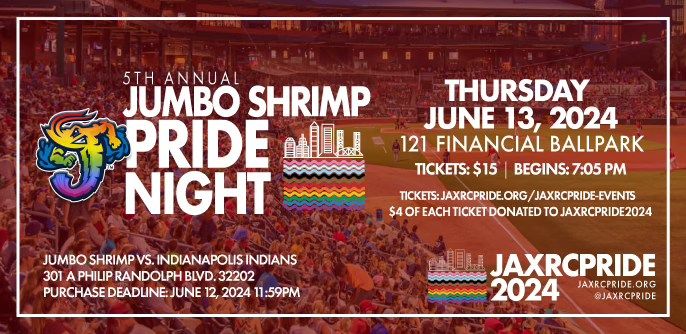 Jumbo Shrimp Pride Night 2024