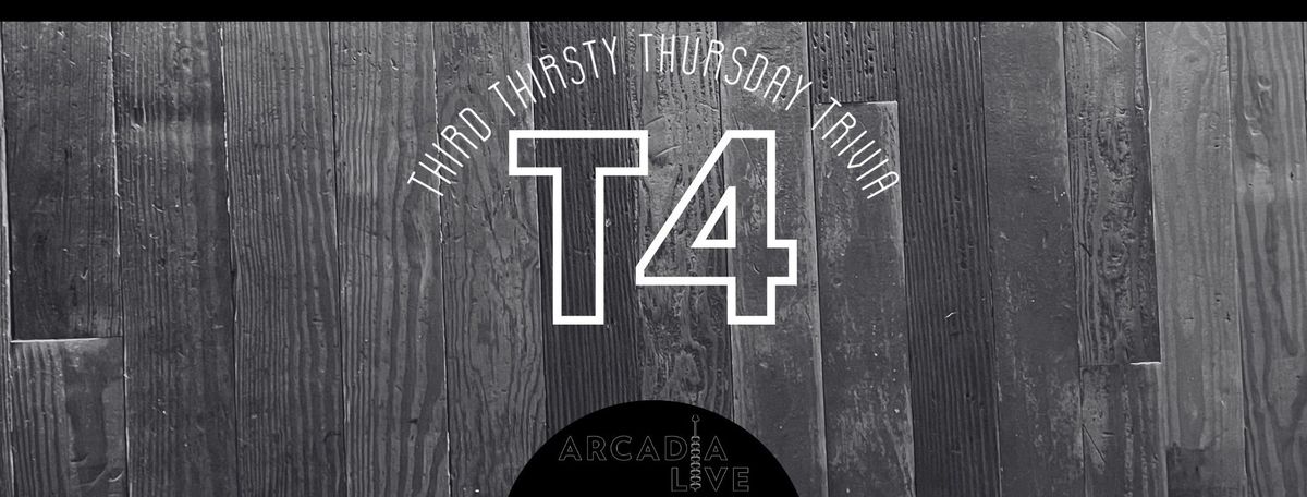 T4: Third Thirsty Thursday Trivia