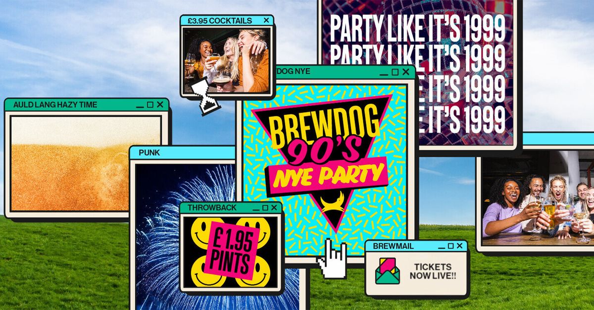 BrewDog New Year\u2019s Eve Party \u2013 Pints from \u00a31.99