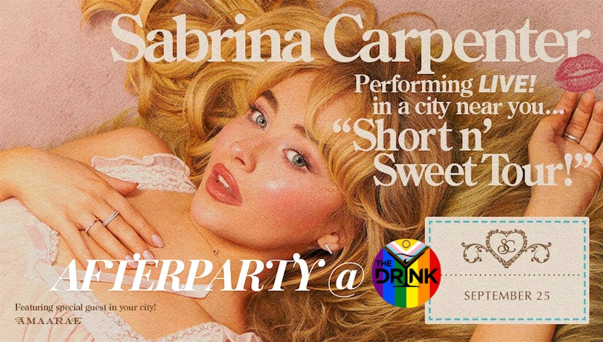 Short n' Sweet Tour Sabrina Carpenter After Party!