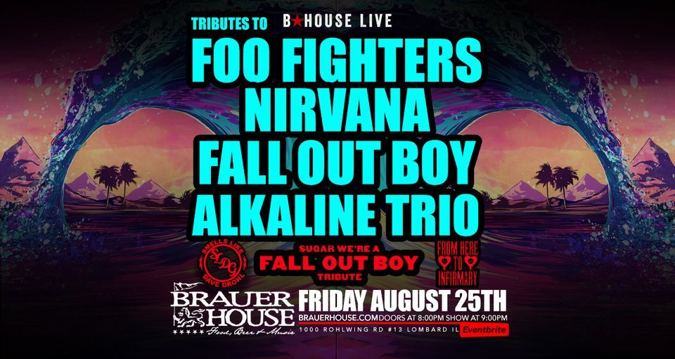 Foo Fighters, Nirvana, Fall Out Boy and Alkaline Trio Tribute Night