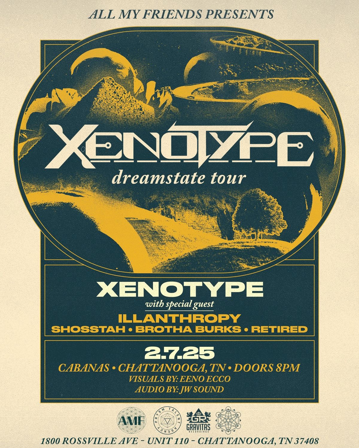 XENOTYPE at CABANAS w\/ ILLANTHROPY