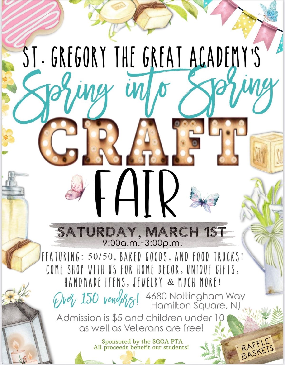 St. Gregory the Great Spring Craft Show 2025