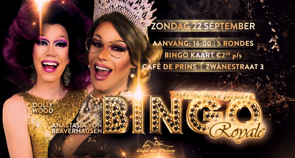 Bingo Royale @ Caf\u00e9 De Prins \/w Anastasia Von Beaverhausen & Dolly Wood