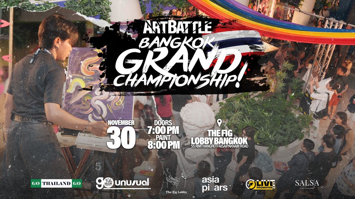 Art Battle Bangkok Grand Championship! - November 30, 2024