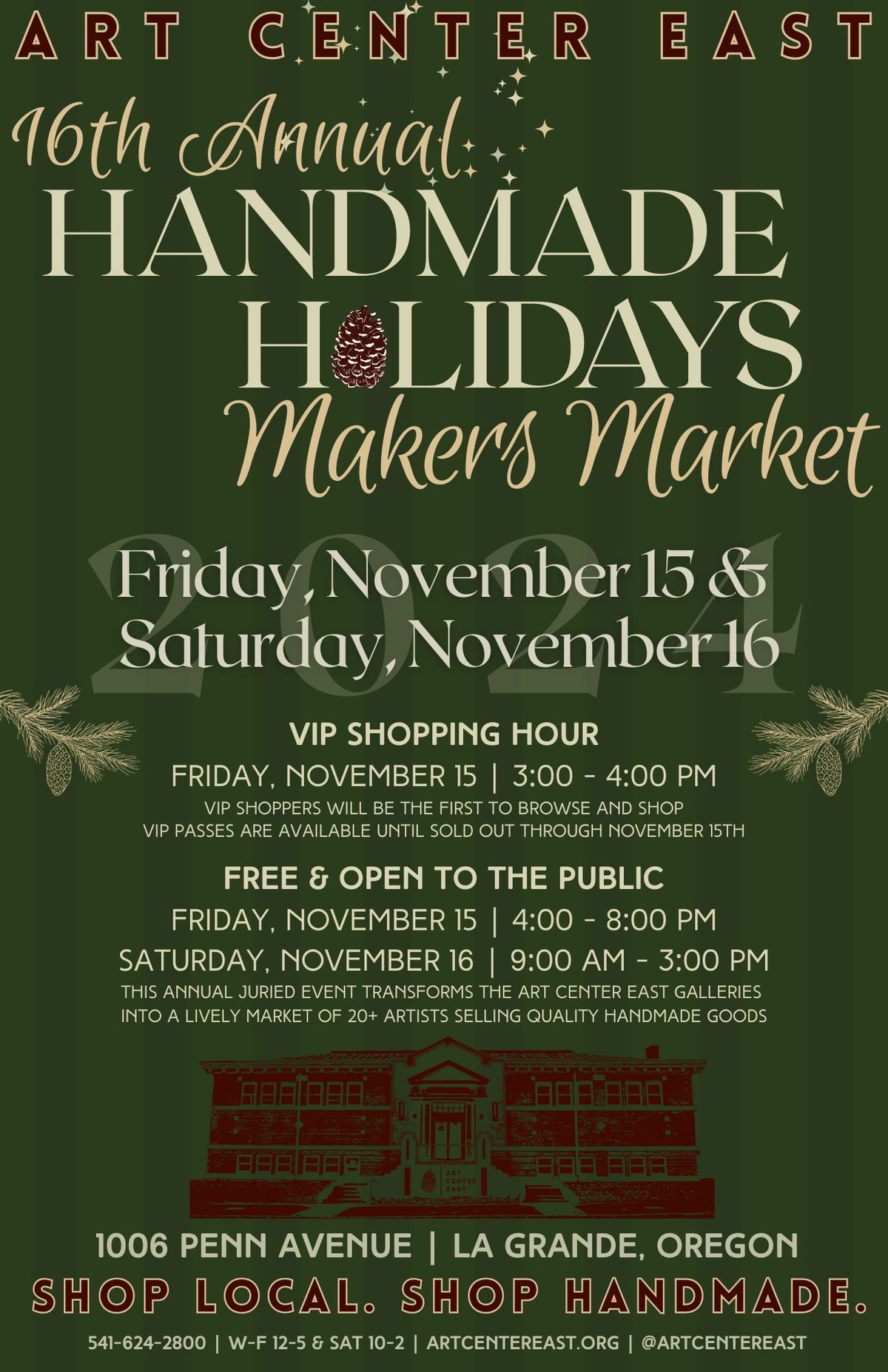 16th Annual Handmade Holidays Makers Market 