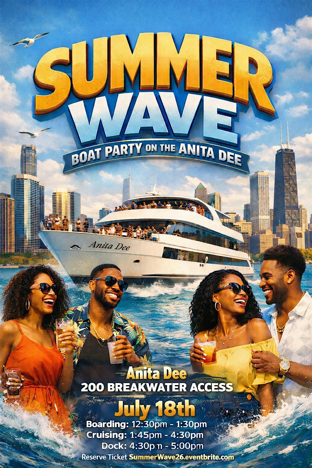 SUMMER WAVE YACHT PARTY