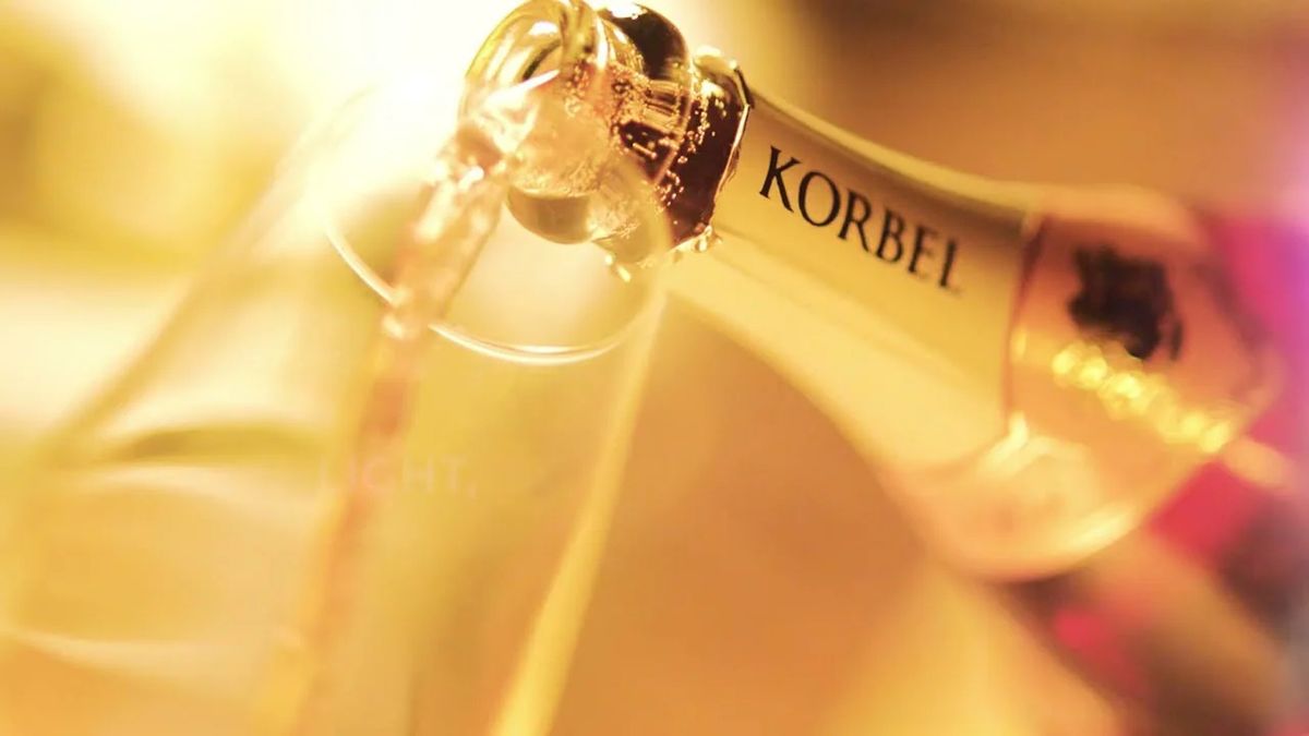 Korbel Champagne and Chambord Raspberry Liqueur Tasting