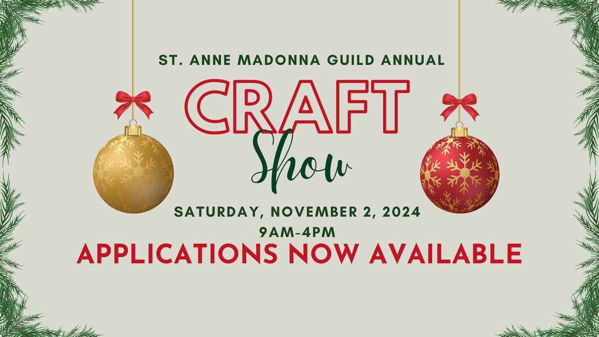 St. Anne Madonna Guild Craft Show