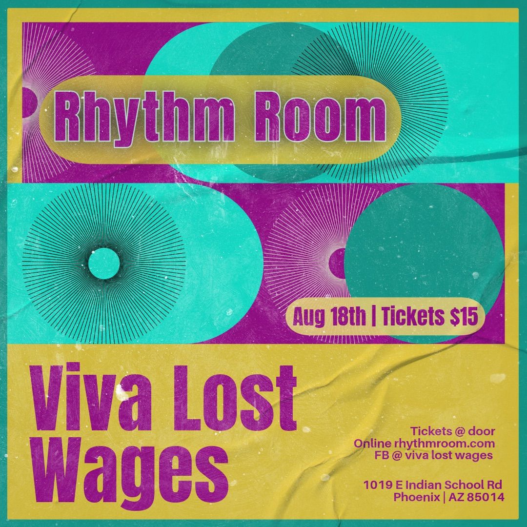 Viva Lost Wages returns to Rhythm Room